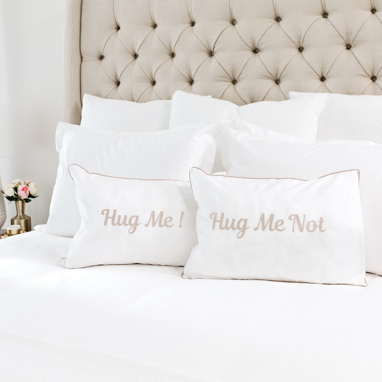 Hug Me / Hug Me Not Pillow